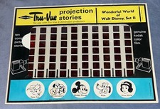 TRU VIEW PROJECTION STORIES WALT DISNEY SEALED SAWYER'S 1959 SET 2