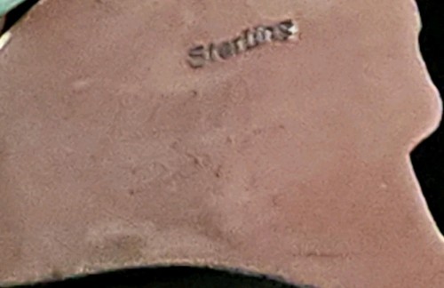 Große natürliche Türkis Nugget Sterling Hengst Silber HALSKETTE - Bild 8 von 10