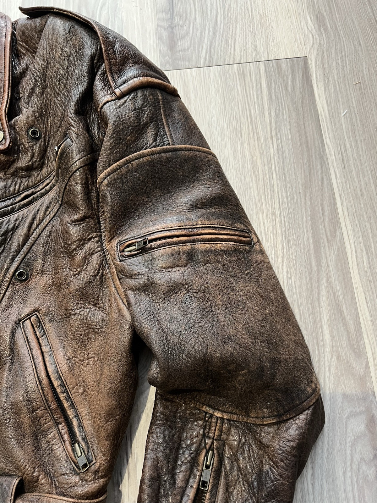 Vintage Marc Buchanan Pelle Pelle Leather Jacket Men’s Size Medium EU Size 38 image 5
