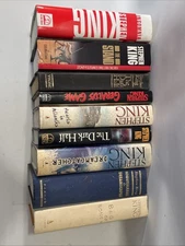 Stephen King First Edition Book Lot of 9 Hardcover *No Clipped Jackets