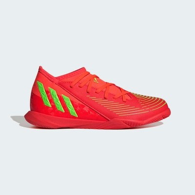 Adidas Youth Predator Edge.3 (GV8510) Red/Green/Black Sz 3Y New