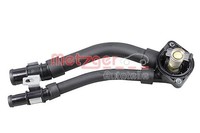 Thermostat KüHlmittel Metzger Autoteile 4006357 FüR Smart Mit GehäUse Fortwo 451