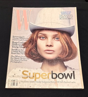 W Magazine August 2006 Natalia Vodianova Ryan Gosling Gordon Ramsay