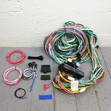 1953-86 JP CJ DJ Main Wiring Harness Fuse Box Headlight Switch Kit eagle super