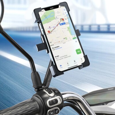 Phone Holder Motorcycle Rear View Mirror Phone Mount for Scooter