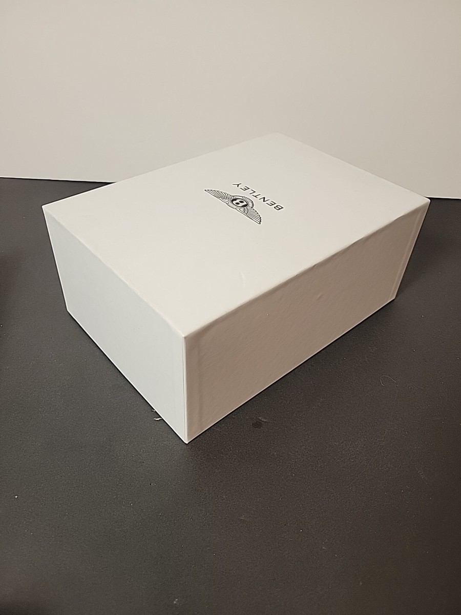 BENTLEY (car) White Empty Gift key Box approx. 10 x 7 x 4 | eBay