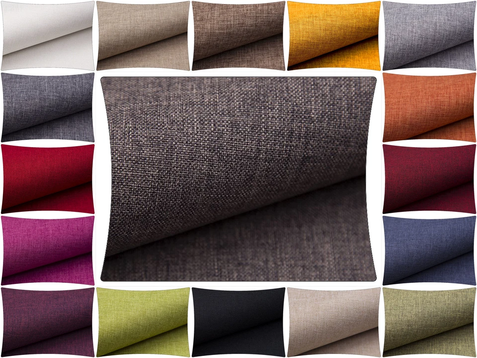 5 Meter Polsterstoff Möbelstoff Lux Fein-Gewebe Stoff