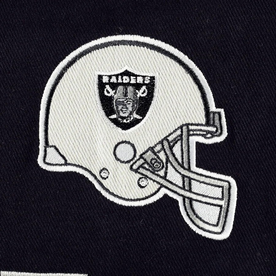 Las Vegas Raiders JH Design Cotton Twill Full Snap Jacket Las Vegas Raiders JH Design Cotton Twill Full Snap Jacket