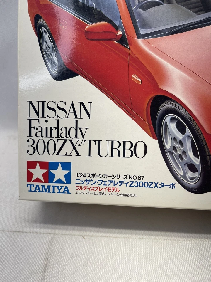 TAMIYA Nissan Fairlady Z300ZX turbo plastic model car 1/24 1989 Japan. Open Box - Image 2 of 4