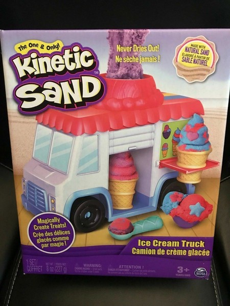 ice cream truck kinetic sand