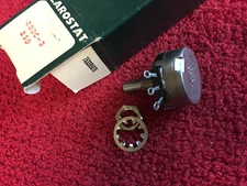 380C3 250 OHM 2 WATT CLAROSTAT POTENTIOMETER NOS