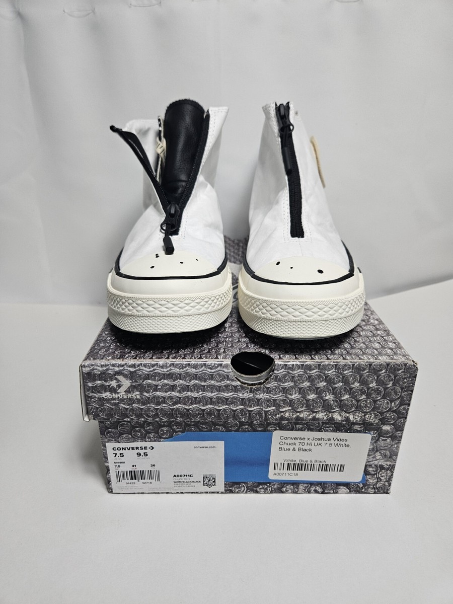 Size 7.5 - Converse Joshua Vides x Chuck 70 High Made in Studio | eBay