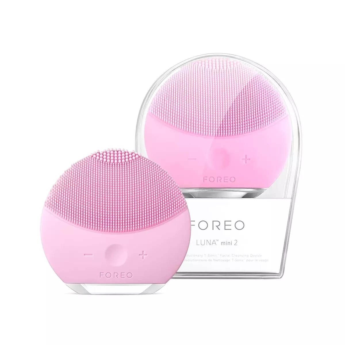 Foreo Luna Mini 2 Facial Cleansing Brush ( Pearl Pink ) **BRAND NEW With  Case**