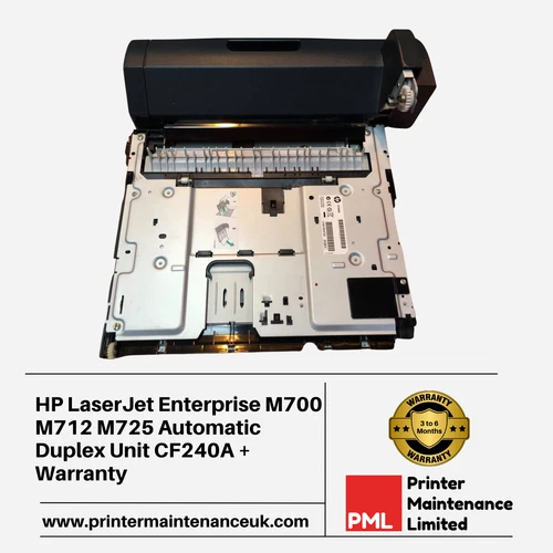HP LaserJet Enterprise M700 M712 M725 Automatic Duplex Unit CF240A + Warranty