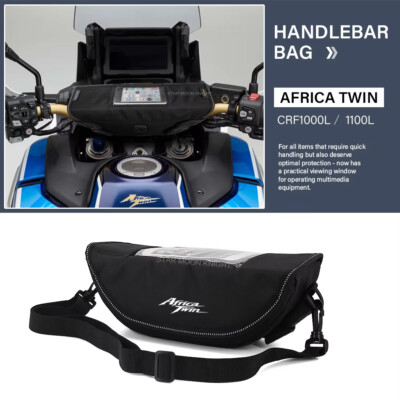 Handlebar Phone Bag For Honda Africa Twin CRF1100 CRF1000L ADV Adventure Sports
