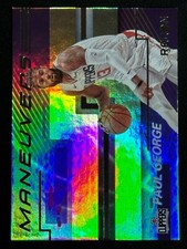2020 Panini Recon Maneuvers Paul George #18 Clippers Insert SP