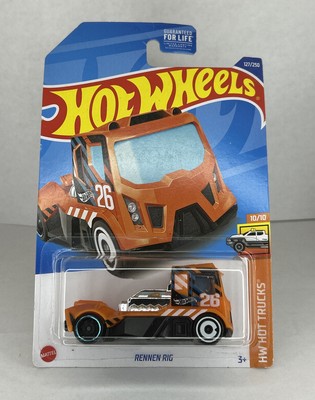 Hot Wheels HW Hot Trucks 10/10 Rennen Rig 127/250 Orange