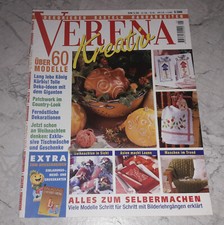 Verena Kreativ 5/2000 Heft mit Vorlagebogen Dekorieren Basteln Handarbeiten DIY