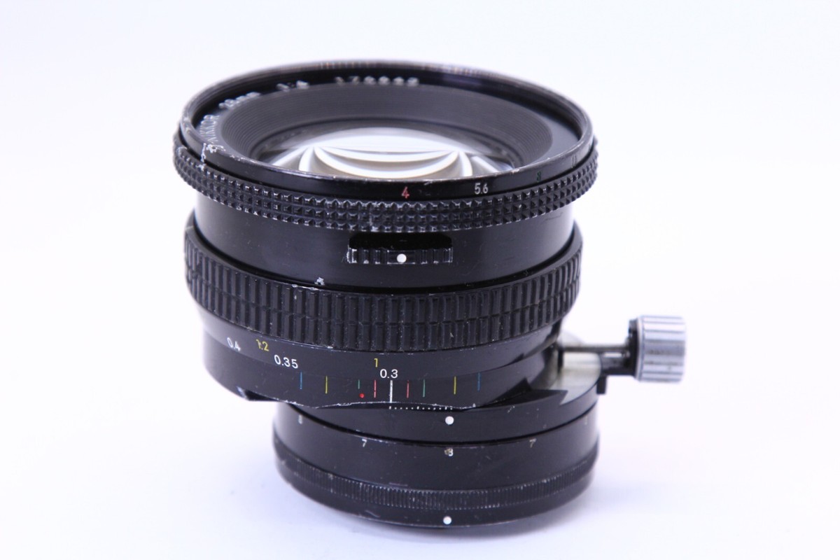 PC-Nikkor 28mm f/4 Non-AI Perspective Control tilt shift MF
