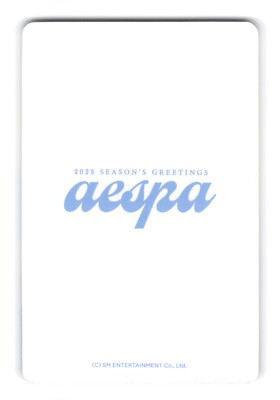 aespa Giselle Photocard | 2023 Season's Greetings | eBay