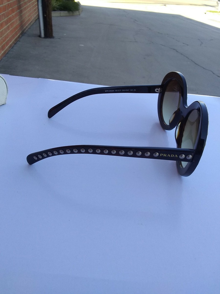 Prada woman sunglasses Round SPR 29QSK | eBay display picture 2
