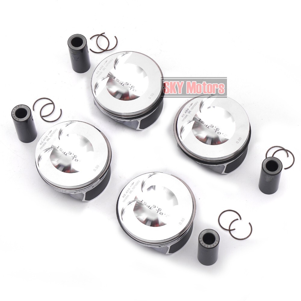 Oversized Pistons Rings Set Φ83mm +0.50 23mm For VW GTI CC AUDI A4 B8