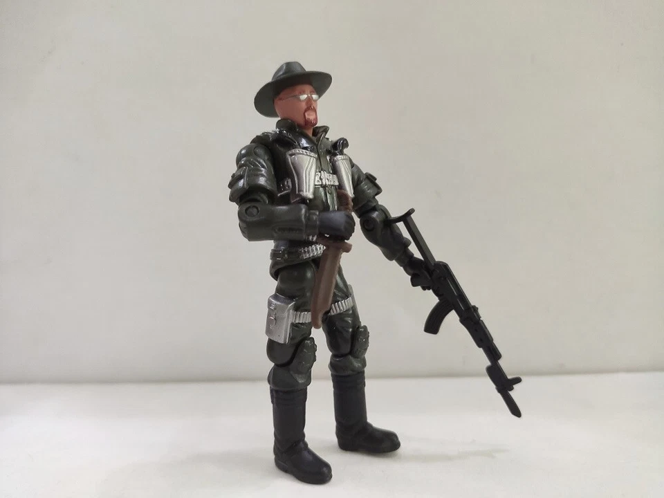 3.75"Gi Joe Wild Bill Hat w/ 2pcs Accessories Action Figure - Image 2 of 4