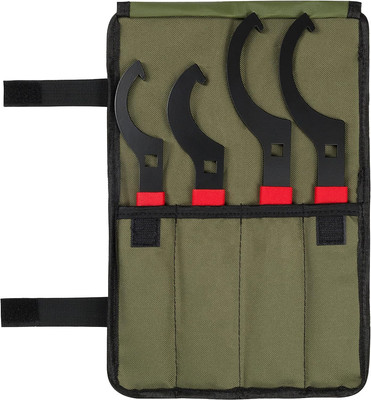 Kei Project Universal Coilover Adjustment Spanner Wrench Set 4 Pc. Tool Kit ...