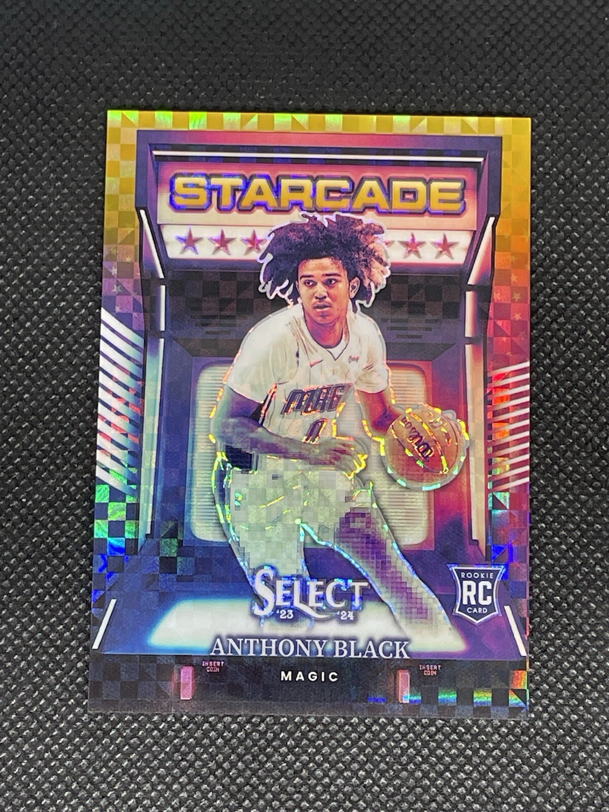🔥2023-24 Panini Select Starcade Gold Prizm Anthony Black RC Rookie 4/10
