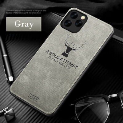For iPhone 17 16 15 14 13 12 Pro Max Leather Silicone Soft Shockproof Case Cover