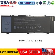   91Wh MFKVP Laptop Battery For Dell Precision 15 7510 7520 M7510 17 7710 7720