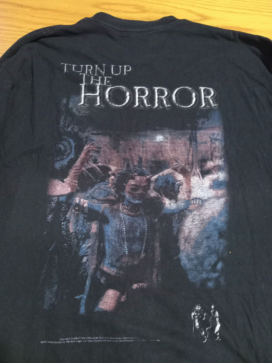 CRADLE OF FILTH - Turn Up The Horror O.G. 2000 L.S. T-Shirt CRADLE OF FILTH - Turn Up The Horror O.G. 2000 L.S. T-Shirt