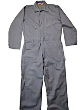 Vtg Berne Work Apparel Navy Denim Coveralls Mens M REG Chest 40-42" NWOT Unlined