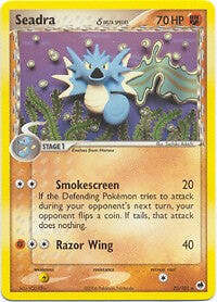 Pokemon EX Dragon Frontiers 22/101 Seadra Card