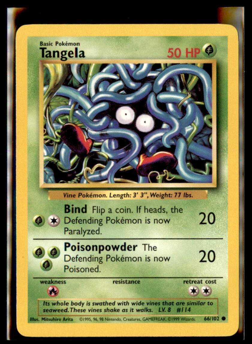 1999 Classic - Base Set Tangela Basic/Common #66