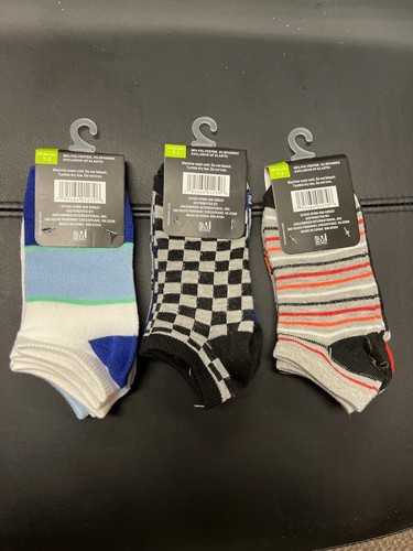 9 Pairs of Beverly Hills Polo Club Boys Low Cut Socks Size 7-2 - Picture 2 of 2