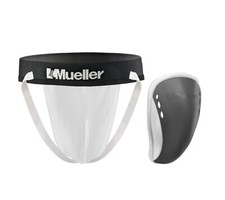 Mueller FlexShield Cup and Athletic Supporter Anti Microbial Jock Strap