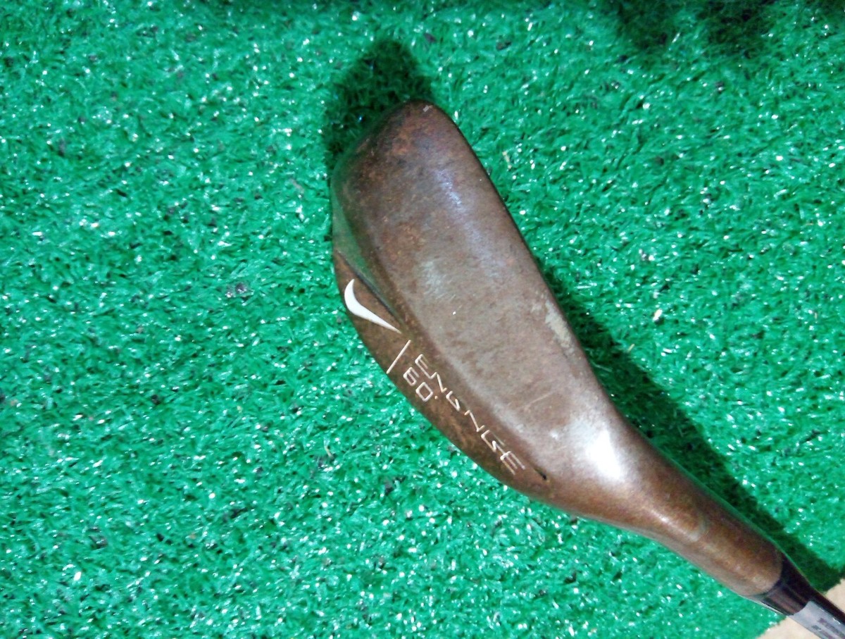NIKE ENGAGE 60° Nike Golf wedge Engage 60 Degree Toe Sweep Tiger Woods