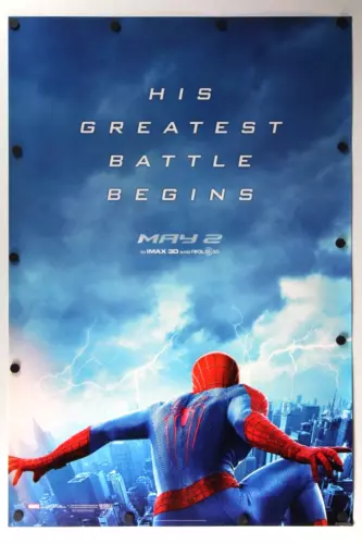 The Amazing Spider-Man 2 2014 Single Sided Original Movie Poster 27" x 40"