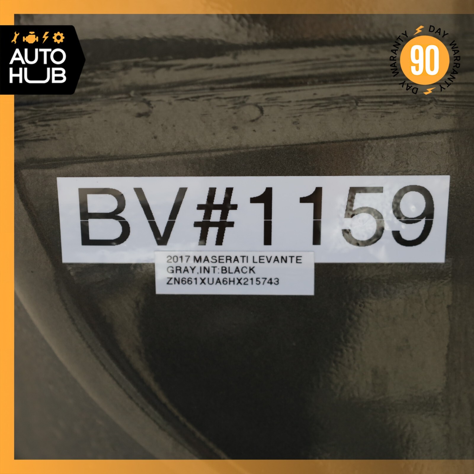 17-21 Maserati Levante M161 Rear Left & Right Side Quarter Panel Cut OEM 44k