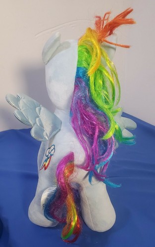 "Animal de peluche Build-A-Bear My Little Pony 16"" Rainbow Dash BABW 2013" - Imagen 4 de 9