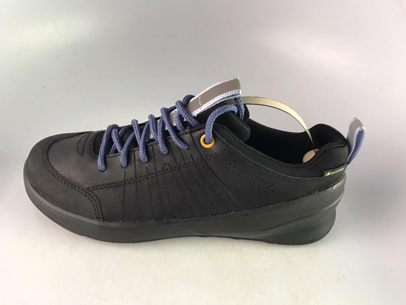 Scarpa da trekking Merrell donna Ascent Ride Gore tex in pelle nera taglia 6 US