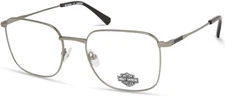 Harley Davidson HD9019 011 Silver Metal Optical Eyeglasses Frame 53-19-150 RX