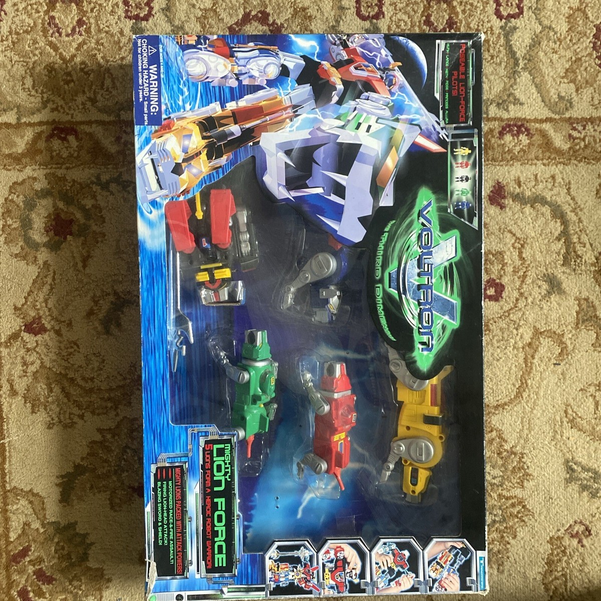 Trendmasters 1998 Lion Force Voltron The Third Dimension | eBay