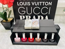 CND Shellac Luxe Gel Polish. Limited Set Include: 5 Colors, 1 Topcoat, 1 Pixie.