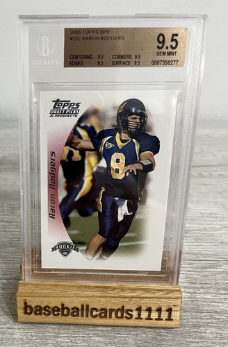 Aaron Rodgers 2005 Draft Pick 23KT Gold Gem-MT 10 Rookie Card | Graded WCG 10 | Merrick Mint | Green Bay Packers 8 thumbnail image