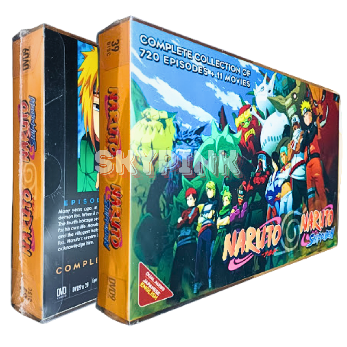 Naruto Shippuden Complete Vol.1-720End+11Movies DVD Anime