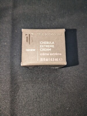 True Botanicals Chebula Extreme Cream Renew 0.15 Oz 4.5 mL MINI Size NIB