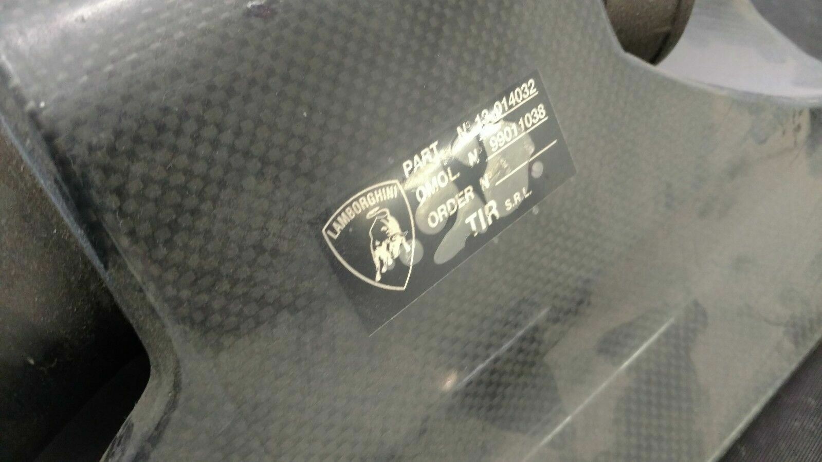 LAMBORGHINI MURCIELAGO ROADSTER REAR RIGHT AIR INTAKE UPPER COVER OEM 07M133920A