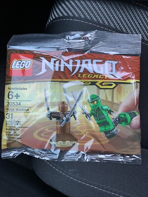 NEW SEALED LEGO Ninjago Ninja Workout 30534 Polybag Poly Bag Minifigures
